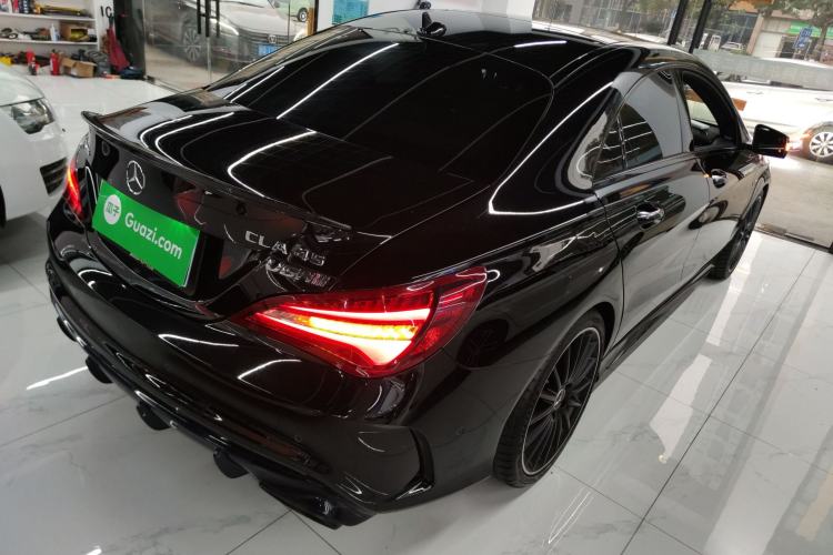 Used Mercedes-Benz CLA AMG 2017 Facelift AMG CLA 45 4MATIC Rear Right 45 Deg