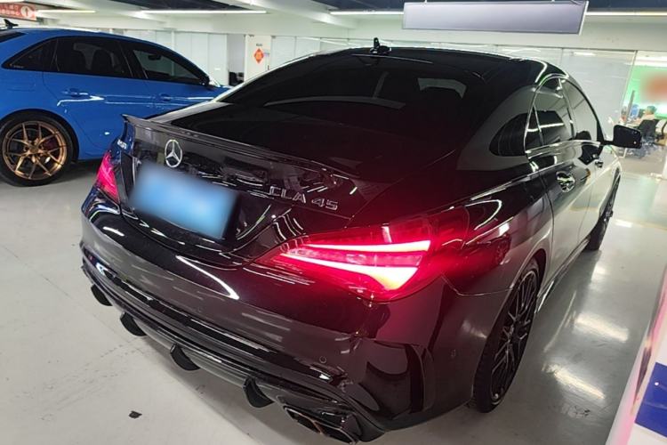 Used Mercedes-Benz CLA AMG 2017 Facelift AMG CLA 45 4MATIC Rear Right 45 Deg