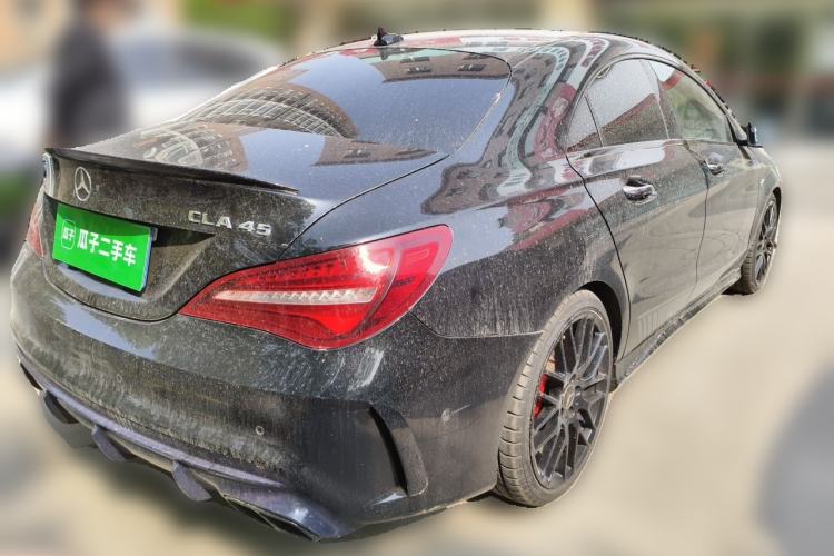 Used Mercedes-Benz CLA AMG 2017 Facelift AMG CLA 45 4MATIC Rear Right 45 Deg