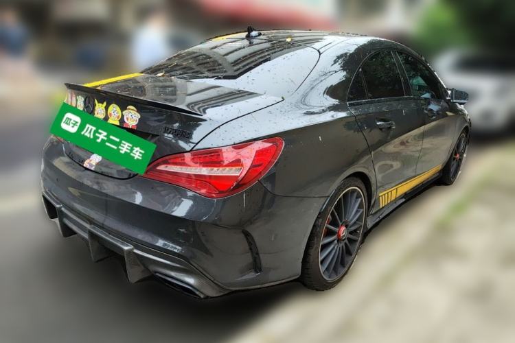 Used Mercedes-Benz CLA AMG 2017 Facelift AMG CLA 45 4MATIC Rear Right 45 Deg