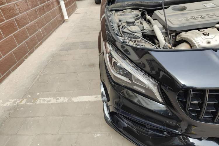 Used Mercedes-Benz CLA AMG 2017 AMG CLA 45 4MATIC Midnight Thunder Limited Edition Right Front Headlight