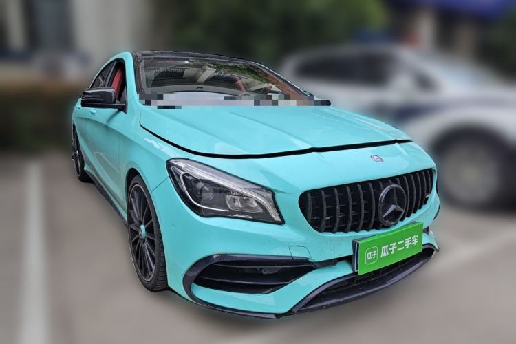 Used Mercedes-Benz CLA AMG 2017 AMG CLA 45 4MATIC Front Right 45 Deg