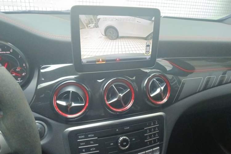 Used Mercedes-Benz CLA AMG 2017 Facelift AMG CLA 45 4MATIC Audio And AC Panel
