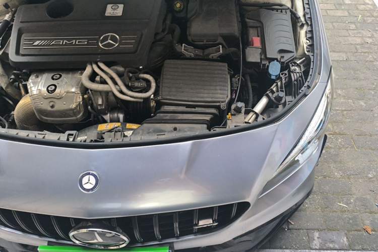 Used Mercedes-Benz CLA AMG 2017 AMG CLA 45 4MATIC Engine Bay Left