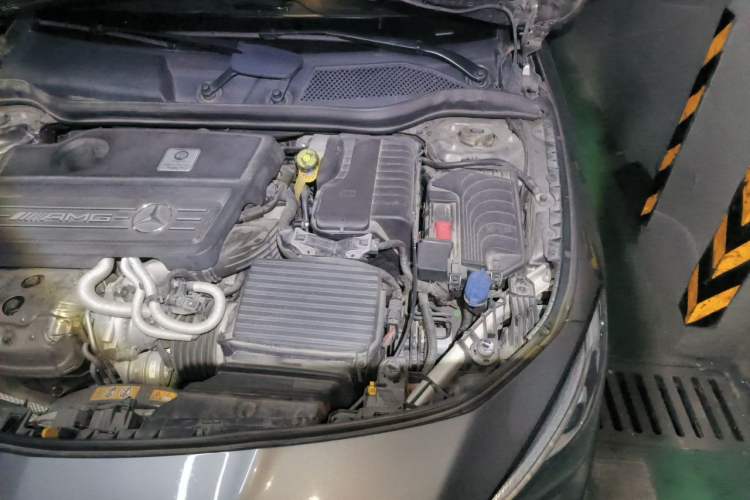 Used Mercedes-Benz CLA AMG 2017 Facelift AMG CLA 45 4MATIC Engine Bay Left