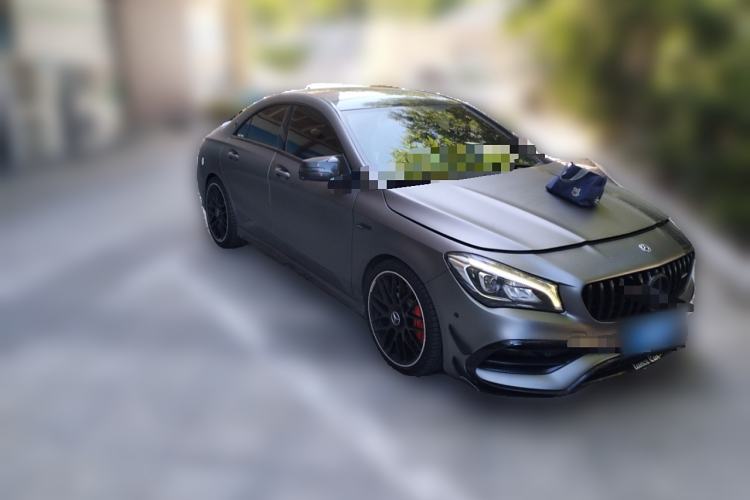 Used Mercedes-Benz CLA AMG 2017 Facelift AMG CLA 45 4MATIC Front Right 45 Deg