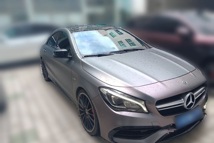 Used Mercedes-Benz CLA AMG 2017 Facelift AMG CLA 45 4MATIC Front Right 45 Deg