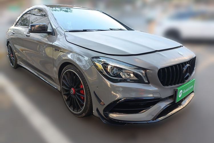 Used Mercedes-Benz CLA AMG 2017 AMG CLA 45 4MATIC Front Right 45 Deg