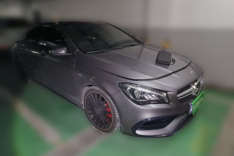 Used Mercedes-Benz CLA AMG 2017 Facelift AMG CLA 45 4MATIC Front Right 45 Deg