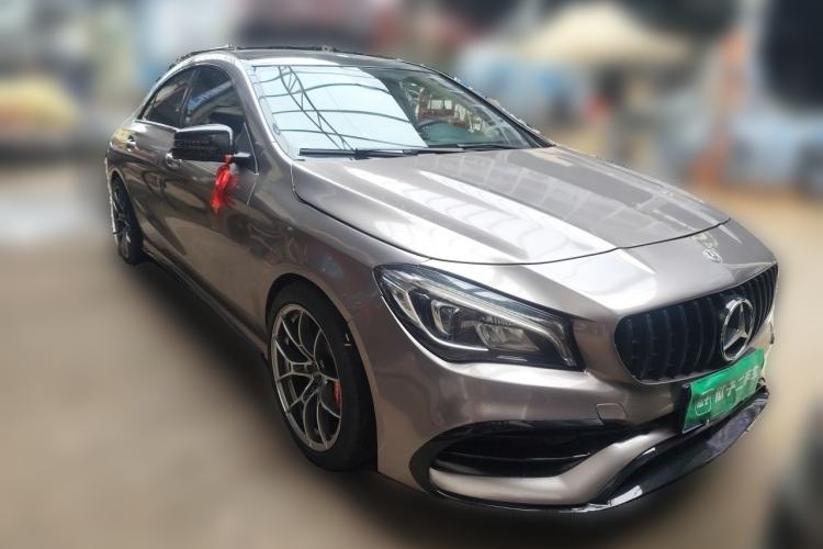Used Mercedes-Benz CLA AMG 2017 Facelift AMG CLA 45 4MATIC Front Right 45 Deg
