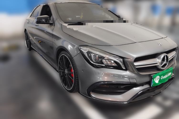 Used Mercedes-Benz CLA AMG 2017 Facelift AMG CLA 45 4MATIC Front Right 45 Deg