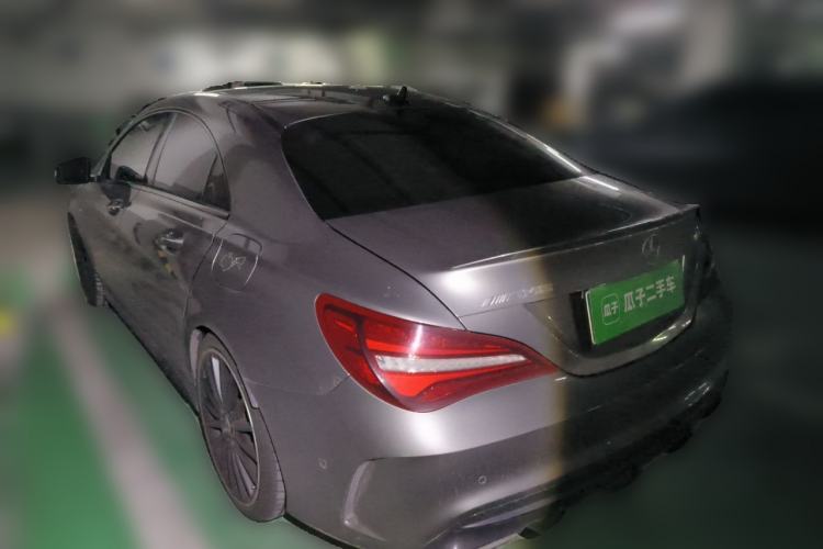 Used Mercedes-Benz CLA AMG 2017 Facelift AMG CLA 45 4MATIC Rear Left 45 Deg