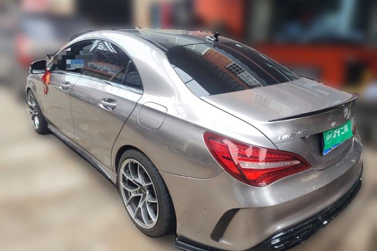 Used Mercedes-Benz CLA AMG 2017 Facelift AMG CLA 45 4MATIC Rear Left 45 Deg