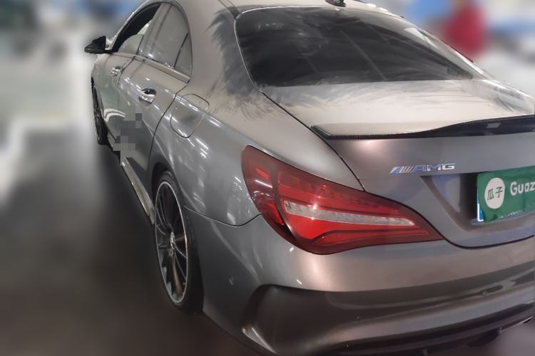Used Mercedes-Benz CLA AMG 2017 Facelift AMG CLA 45 4MATIC Rear Left 45 Deg