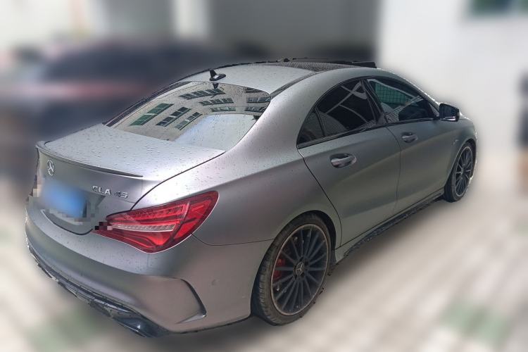 Used Mercedes-Benz CLA AMG 2017 Facelift AMG CLA 45 4MATIC Rear Right 45 Deg