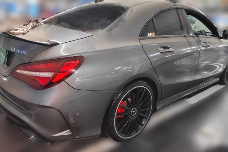 Used Mercedes-Benz CLA AMG 2017 Facelift AMG CLA 45 4MATIC Rear Right 45 Deg