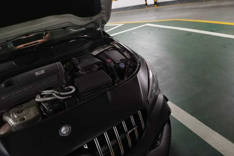 Used Mercedes-Benz CLA AMG 2017 AMG CLA 45 4MATIC Engine Bay Left