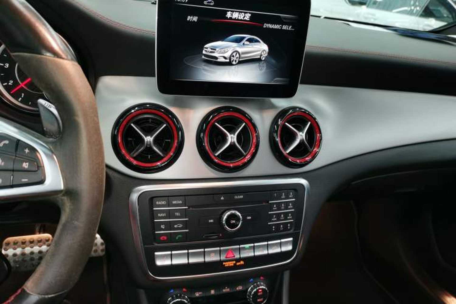 Used Mercedes-Benz CLA AMG 2017 AMG CLA 45 4MATIC Audio And AC Panel