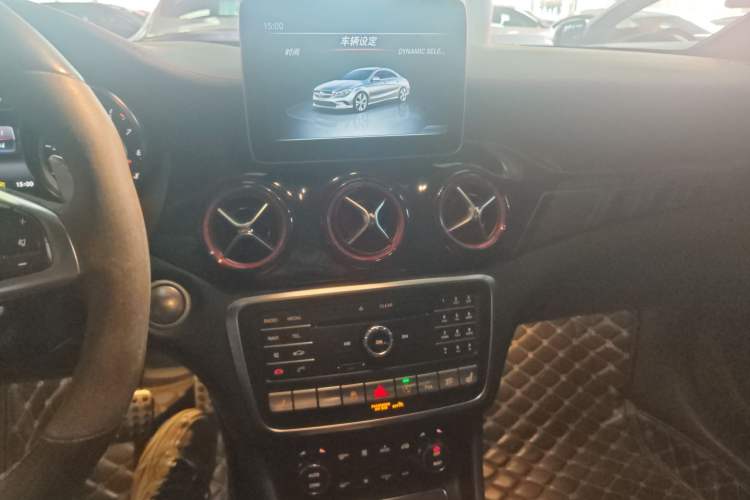 Used Mercedes-Benz CLA AMG 2017 Facelift AMG CLA 45 4MATIC Audio And AC Panel