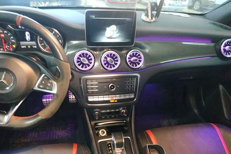 Used Mercedes-Benz CLA AMG 2017 AMG CLA 45 4MATIC Audio And AC Panel