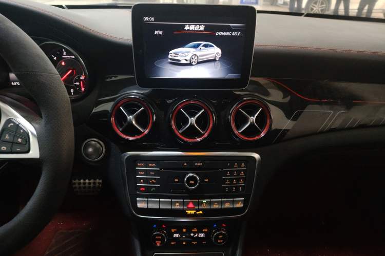 Used Mercedes-Benz CLA AMG 2017 Facelift AMG CLA 45 4MATIC Audio And AC Panel