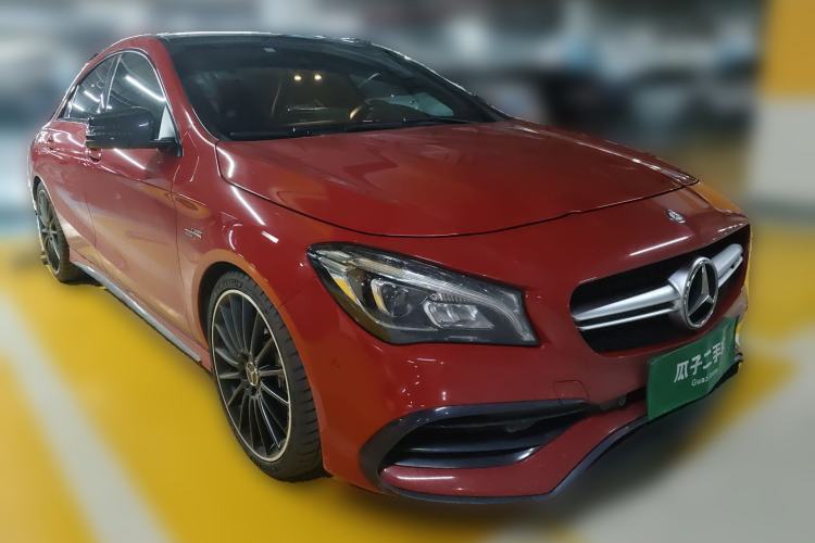 Used Mercedes-Benz CLA AMG 2017 AMG CLA 45 4MATIC Front Right 45 Deg