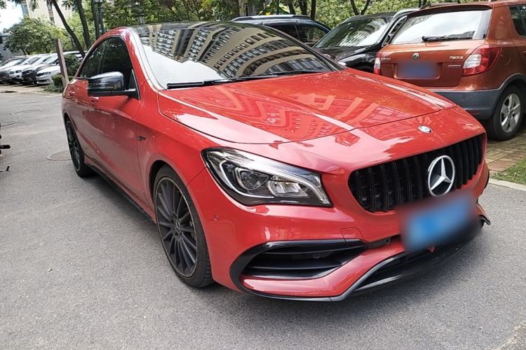 Used Mercedes-Benz CLA AMG 2017 AMG CLA 45 4MATIC Front Right 45 Deg