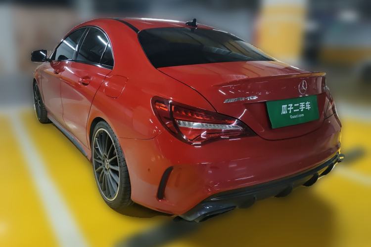 Used Mercedes-Benz CLA AMG 2017 AMG CLA 45 4MATIC Rear Left 45 Deg