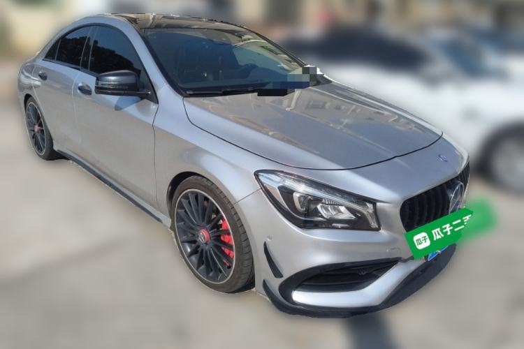 Used Mercedes-Benz CLA AMG 2017 AMG CLA 45 4MATIC Front Right 45 Deg