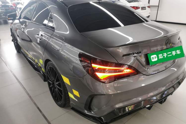 Used Mercedes-Benz CLA AMG 2017 Facelift AMG CLA 45 4MATIC Rear Left 45 Deg