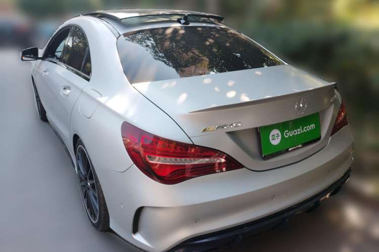 Used Mercedes-Benz CLA AMG 2017 Facelift AMG CLA 45 4MATIC Rear Left 45 Deg