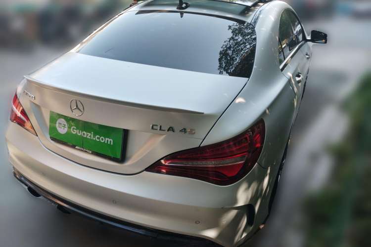 Used Mercedes-Benz CLA AMG 2017 Facelift AMG CLA 45 4MATIC Rear Right 45 Deg