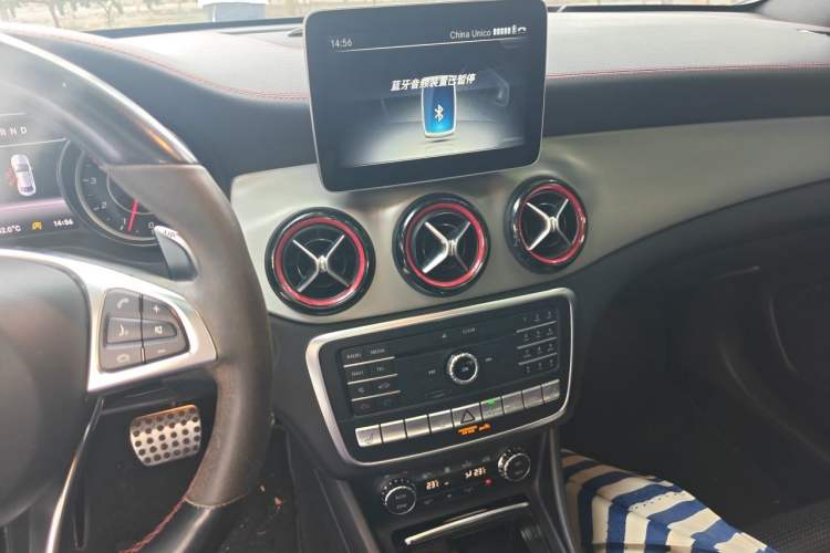 Used Mercedes-Benz CLA AMG 2017 Facelift AMG CLA 45 4MATIC Audio And AC Panel