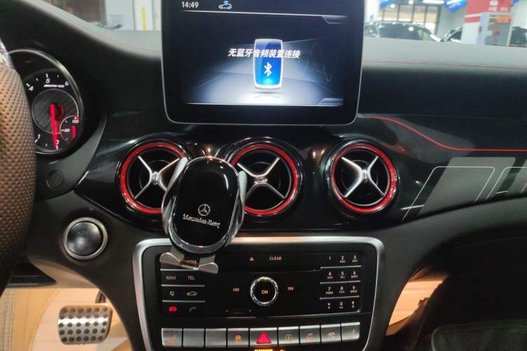 Used Mercedes-Benz CLA AMG 2017 Facelift AMG CLA 45 4MATIC Audio And AC Panel