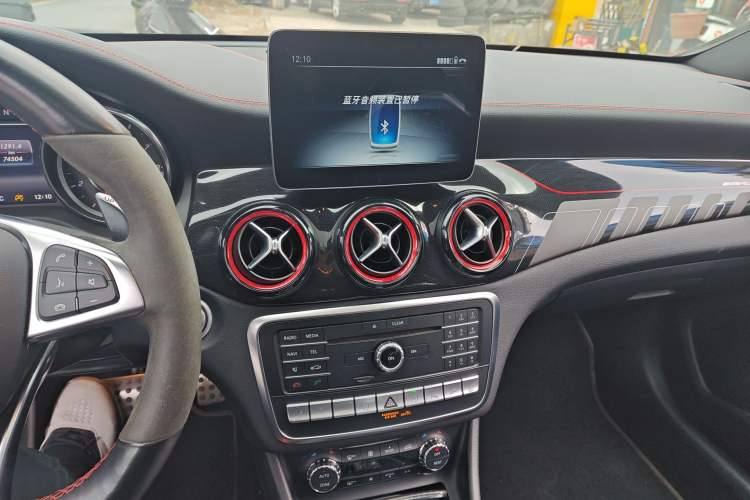 Used Mercedes-Benz CLA AMG 2017 Facelift AMG CLA 45 4MATIC Audio And AC Panel