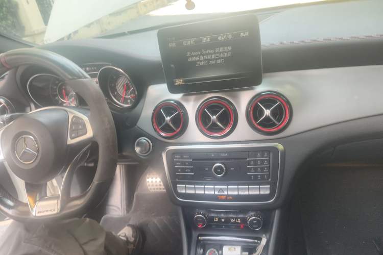 Used Mercedes-Benz CLA AMG 2017 AMG CLA 45 4MATIC Audio And AC Panel