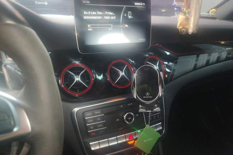 Used Mercedes-Benz CLA AMG 2017 AMG CLA 45 4MATIC Audio And AC Panel