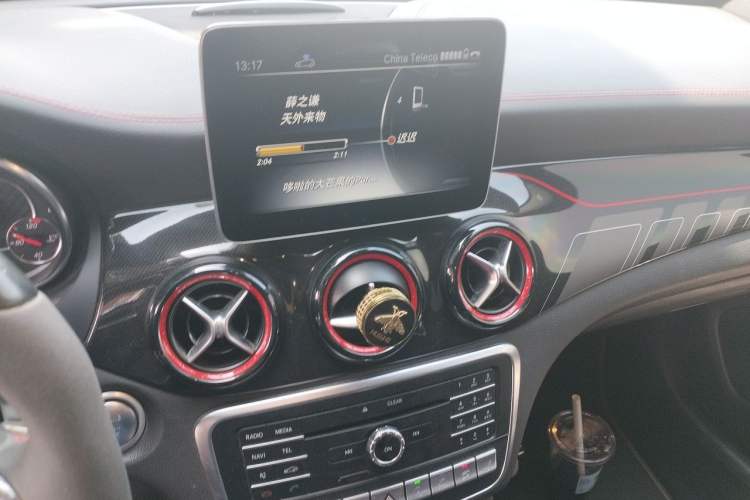 Used Mercedes-Benz CLA AMG 2017 Facelift AMG CLA 45 4MATIC Audio And AC Panel