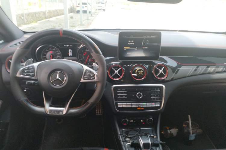 Used Mercedes-Benz CLA AMG 2017 Facelift AMG CLA 45 4MATIC Center Console
