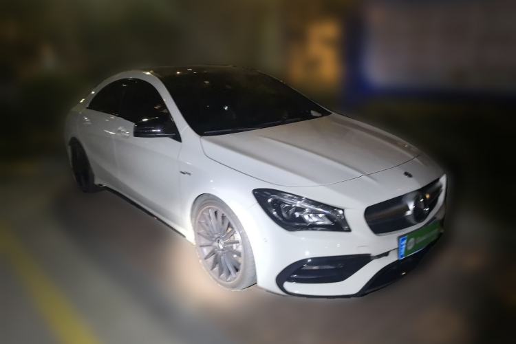 Used Mercedes-Benz CLA AMG 2017 AMG CLA 45 4MATIC Front Right 45 Deg
