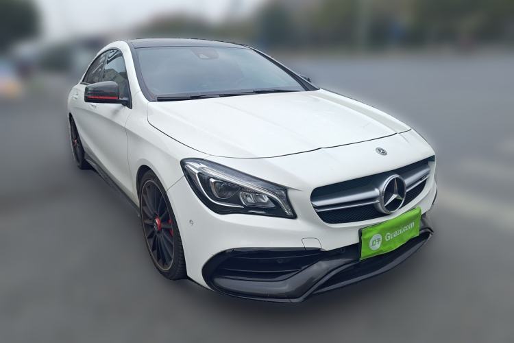 Used Mercedes-Benz CLA AMG 2017 Facelift AMG CLA 45 4MATIC Front Right 45 Deg