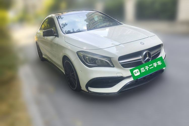 Used Mercedes-Benz CLA AMG 2017 AMG CLA 45 4MATIC Front Right 45 Deg