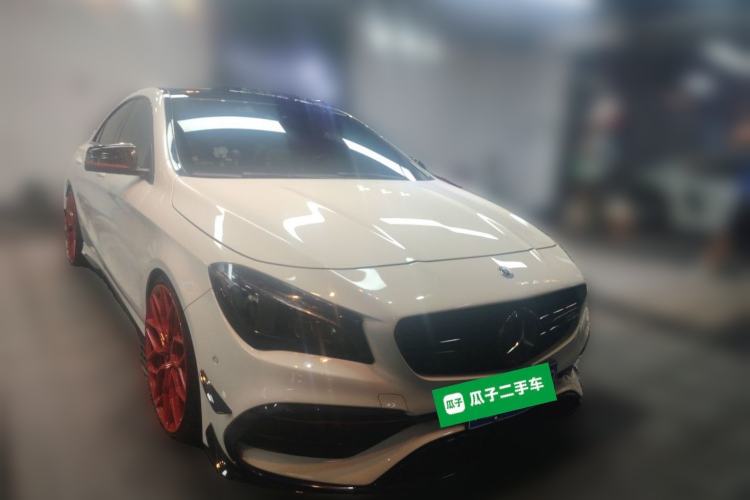 Used Mercedes-Benz CLA AMG 2017 AMG CLA 45 4MATIC Front Right 45 Deg