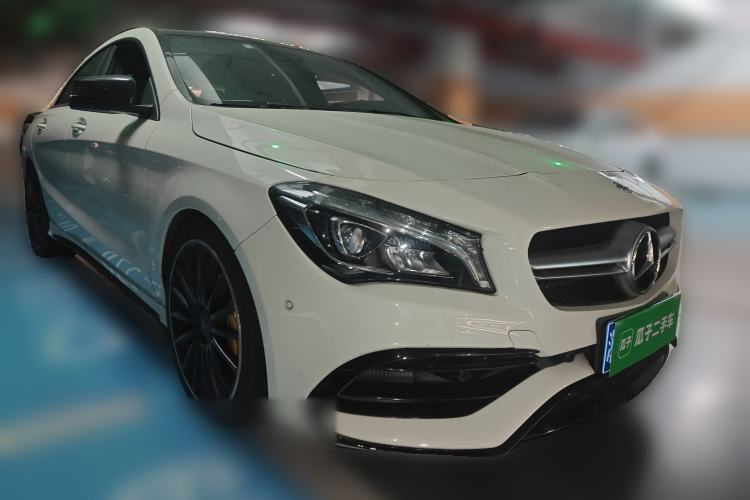 Used Mercedes-Benz CLA AMG 2017 Facelift AMG CLA 45 4MATIC Front Right 45 Deg