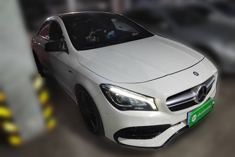 Used Mercedes-Benz CLA AMG 2017 AMG CLA 45 4MATIC Front Right 45 Deg