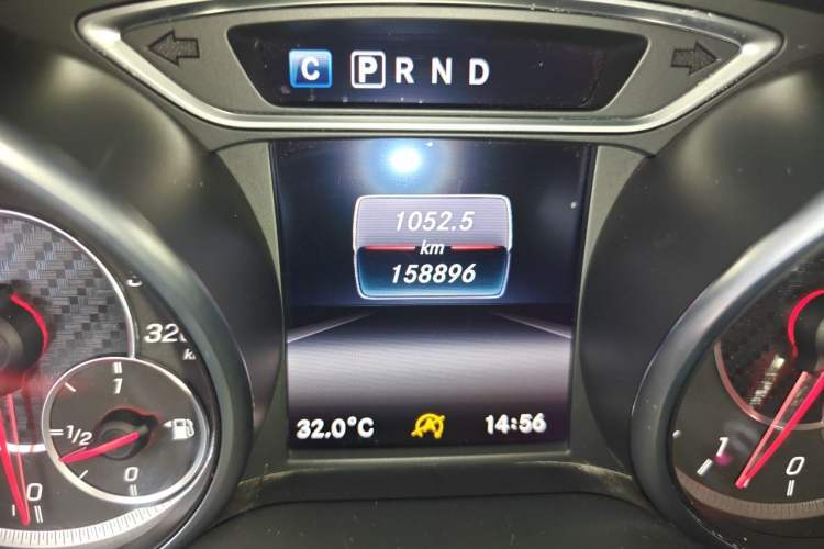 Used Mercedes-Benz CLA AMG 2017 Facelift AMG CLA 45 4MATIC Odometer Close Up