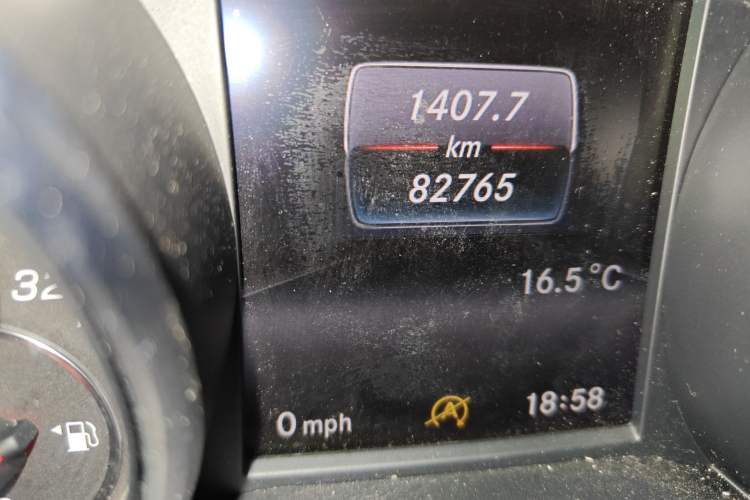 Used Mercedes-Benz CLA AMG 2017 Facelift AMG CLA 45 4MATIC Odometer Close Up