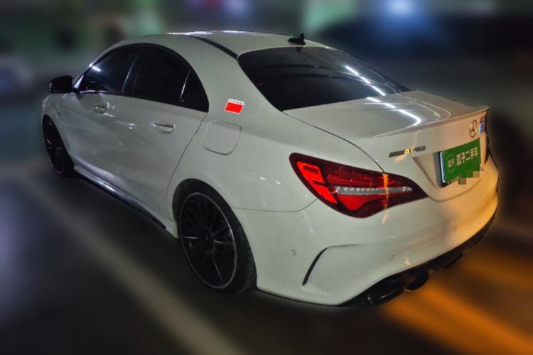 Used Mercedes-Benz CLA AMG 2017 Facelift AMG CLA 45 4MATIC Rear Left 45 Deg