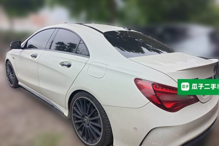 Used Mercedes-Benz CLA AMG 2017 Facelift AMG CLA 45 4MATIC Rear Left 45 Deg