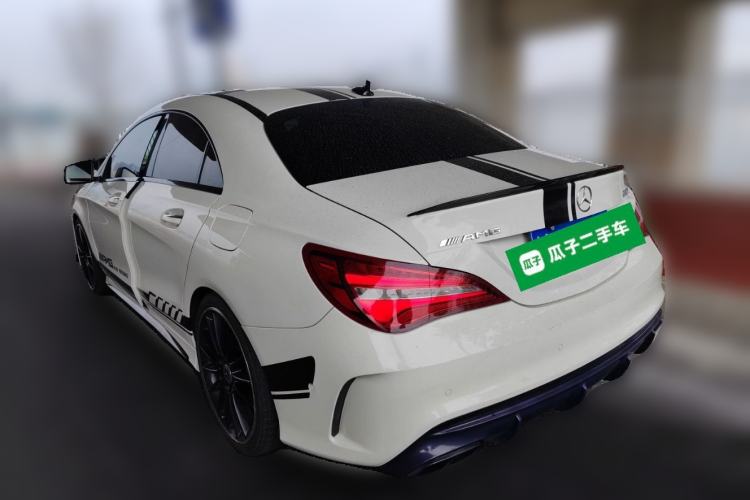 Used Mercedes-Benz CLA AMG 2017 Facelift AMG CLA 45 4MATIC Rear Left 45 Deg